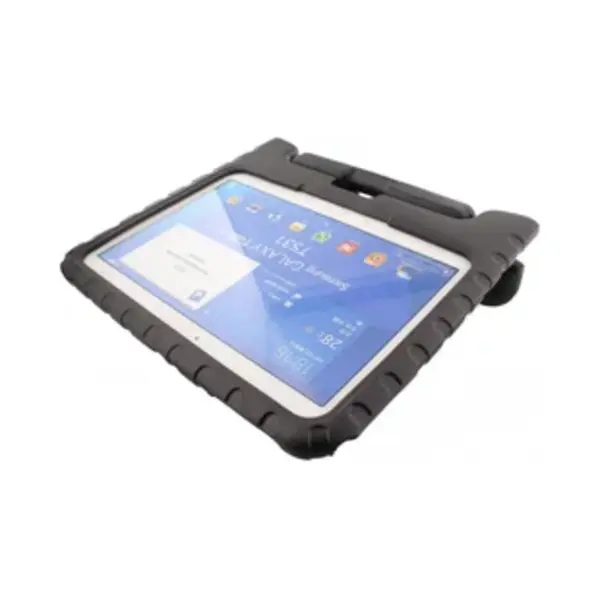 Kinder Tablethoes Met Handvat Zwart Geschikt Voor Samsung Galaxy Tab 4 (10.1) - Tablethoes Kindvriendelijk - Beschermhoes Voor Kinderen - Shockproof - thumbnail