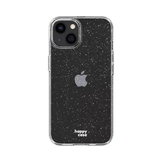 HappyCase IPhone 17e / 16e / 13 Hoesje Flexibel Tpu Glitter Print