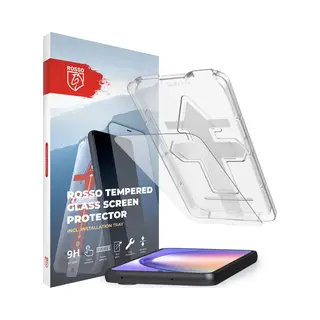 Rosso Screenprotector Geschikt Voor De Samsung Galaxy A54 | Gehard Glas | Beschermglas | Glasplaatje | Fingerprint & Case Friendly | Met