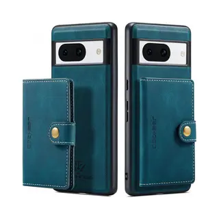 CaseMe Jh-01 Hoesje Geschikt Voor Google Pixel 8a | Back Cover Met Magnetische Kaarthouder | Beschermhoes Pasjeshouder Achterkant | 4 Pasjes En