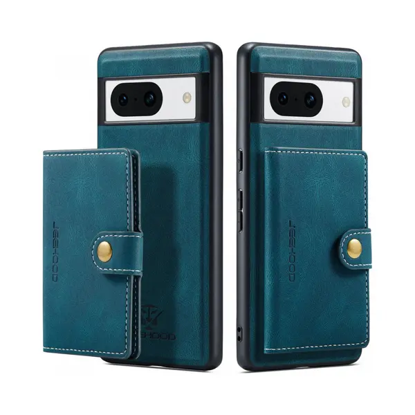 CaseMe Jh-01 Hoesje Geschikt Voor Google Pixel 8a | Back Cover Met Magnetische Kaarthouder | Beschermhoes Pasjeshouder Achterkant | 4 Pasjes En thumbnail