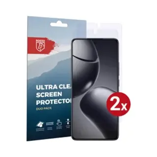 Rosso Screen Protector Geschikt Voor Xiaomi 14T / 14T Pro | Ultra Clear Duo Pack | Tpu Folie | Case Friendly Beschermfolie | 2 Stuks