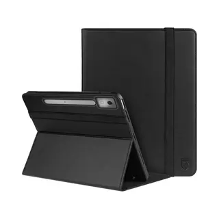 Rosso Element Hoes Geschikt Voor Lenovo Idea Tab Pro 12.7 | Book Case | Volledige Bescherming | Elastische Band | Sleep/Wake Functie | Met Penhouder |