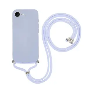 Hoesje Met Koord Geschikt Voor Apple IPhone 17e / 16e - Back Cover Met Camera Bescherming - Ideaal Voor Festival/Vakantie - Flexibel Tpu - Smartphone