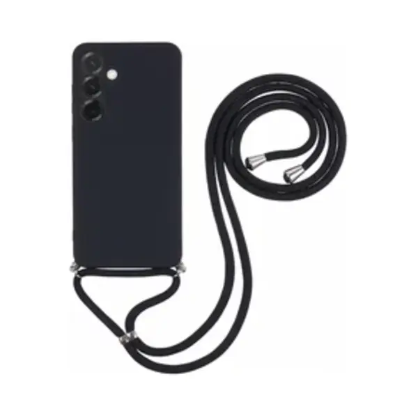 Hoesje Met Koord Geschikt Voor Samsung Galaxy A36 - Back Cover Met Camera Bescherming - Ideaal Voor Festival/Vakantie - Flexibel Tpu - Smartphone thumbnail