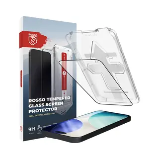 Rosso Screenprotector Geschikt Voor Apple IPhone 17 Pro | 9H Tempered Glass | Beschermglas | Case Friendly | Met Installatietray | Geen Luchtbellen &