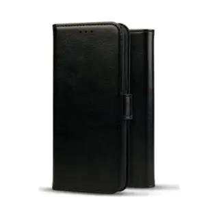 Rosso Element Geschikt Voor Oppo Reno 14 Pro | Wallet Book Case | Portemonnee Hoesje | 3 Pasjes | Magneetsluiting | Handige Stand Functie | Zwart