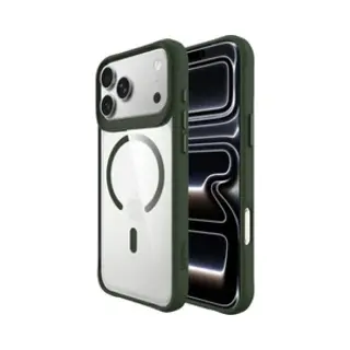 Buddi Hybrid - Hoesje Geschikt Voor Apple IPhone 17 Pro Max - Compatibel Met MagSafe - Back Cover Met Magneet - Magnetische Beschermhoes - Transparant