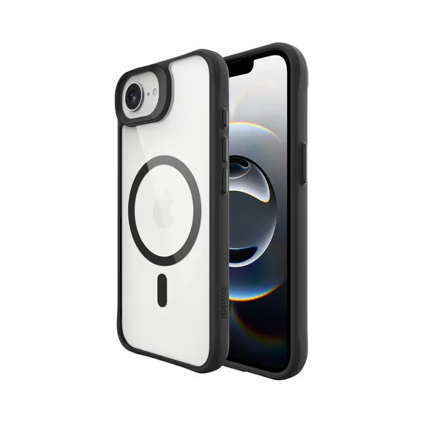 Buddi Hybrid - Hoesje Geschikt Voor Apple IPhone 17e / 16e - Compatibel Met MagSafe - Back Cover Met Magneet - Magnetische Beschermhoes - Transparant thumbnail