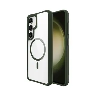 Buddi Hybrid - Hoesje Geschikt Voor Samsung Galaxy S25 / S24 - Compatibel Met MagSafe - Back Cover Met Magneet - Magnetische Beschermhoes -