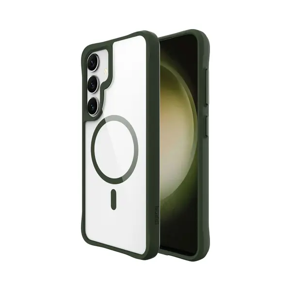 Buddi Hybrid - Hoesje Geschikt Voor Samsung Galaxy S25 / S24 - Compatibel Met MagSafe - Back Cover Met Magneet - Magnetische Beschermhoes - thumbnail