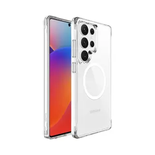 Buddi Core - Hoesje Geschikt Voor Samsung Galaxy S25 Ultra - Compatibel Met MagSafe - Back Cover Met Magneet - Doorzichtige Telefoonhoes -