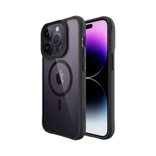 Buddi Hybrid - Hoesje Geschikt Voor Apple IPhone 14 Pro Max - Compatibel Met MagSafe - Back Cover Met Magneet - Magnetische Beschermhoes - Transparant