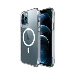 Buddi Core - Hoesje Geschikt Voor Apple IPhone 12 / 12 Pro - Compatibel Met MagSafe - Back Cover Met Magneet - Doorzichtige Telefoonhoes -