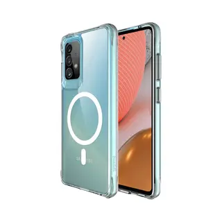 Buddi Core - Hoesje Geschikt Voor Samsung Galaxy A52 / A52S - Compatibel Met MagSafe - Back Cover Met Magneet - Doorzichtige Telefoonhoes -