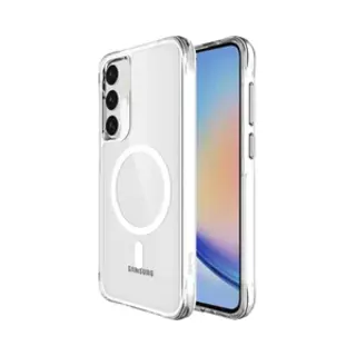 Buddi Core - Hoesje Geschikt Voor Samsung Galaxy A35 - Compatibel Met MagSafe - Back Cover Met Magneet - Doorzichtige Telefoonhoes - Beschermhoes -