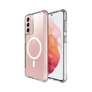 Buddi Core - Hoesje Geschikt Voor Samsung Galaxy S21 - Compatibel Met MagSafe - Back Cover Met Magneet - Doorzichtige Telefoonhoes - Beschermhoes -