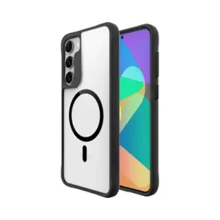 Buddi Hybrid - Hoesje Geschikt Voor Samsung Galaxy S23 - Compatibel Met MagSafe - Back Cover Met Magneet - Magnetische Beschermhoes - Case Transparant