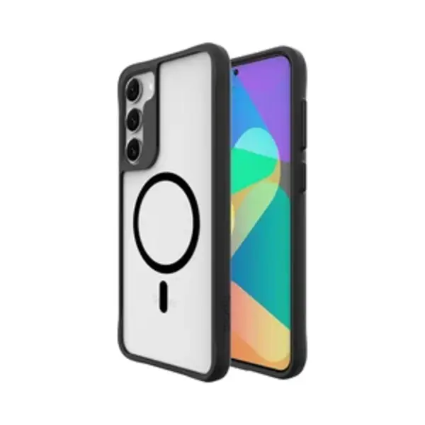 Buddi Hybrid - Hoesje Geschikt Voor Samsung Galaxy S23 Plus - Compatibel Met MagSafe - Back Cover Met Magneet - Magnetische Beschermhoes - Matte Zwart thumbnail