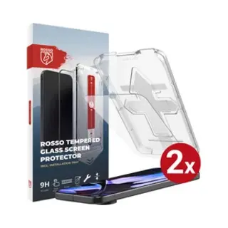 2-Pack Rosso Screenprotector Geschikt Voor Google Pixel 10 Pro Xl / 9 Pro Xl | 9H Tempered Glass | Beschermglas | Glasplaatje | Case Friendly | Met