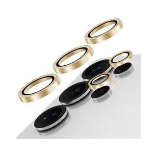 Avy Camera Lens Protector Rings | Geschikt Voor Samsung Galaxy S25 Ultra | Camera Lens Protector Glas | Schokbestendig | Krasbestendig | Met