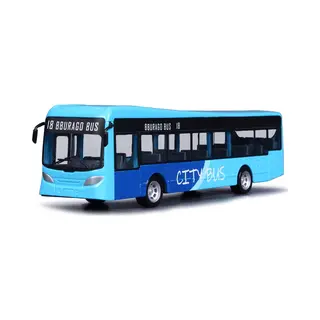 Bburago City Bus Blauw Schaalmodel 19 Cm