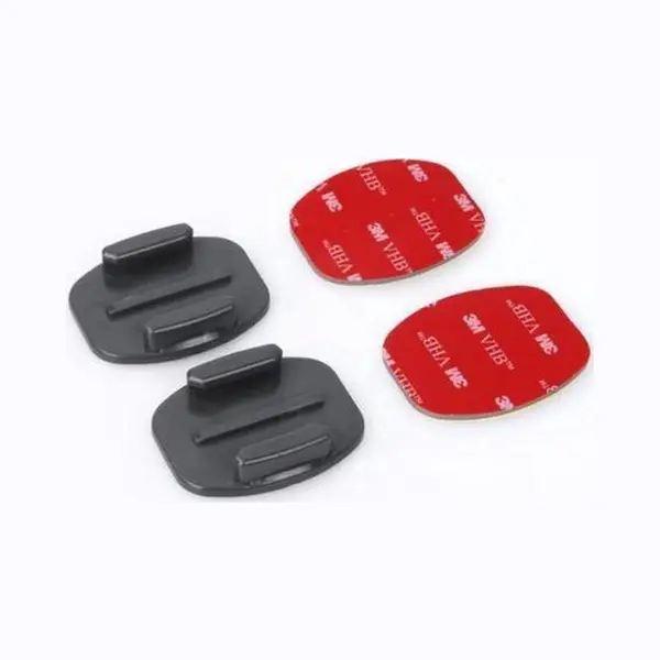 Helm Plakkers, Zelfklevende Mount Set Met 2x Flat & 2x Curved Adhesive Mounts Voor GoPro thumbnail