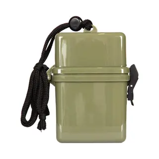 Fosco Waterbestendige Box - 11x8x3 Cm - Voor Paspoort En Reisdocumenten - Groen