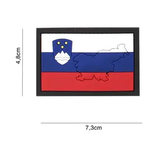 101inc Embleem 3D Pvc Slovenië Met Contour