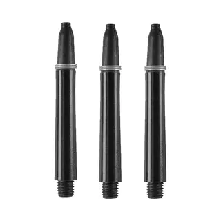 Abc Darts - Dart Shafts - Kunststof Zwart - Short - 8 Sets