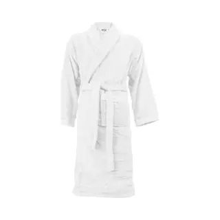 The One Towelling Organic Badjas - Xxl/Xxxl - Kamerjas - Hoge Vochtopname - 420 Gr/m² - 100% Biologisch Gekamd Katoen - Wit