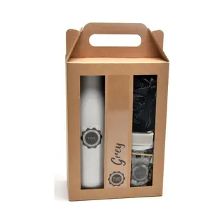 Soap & Gifts Zeepgiftset Grey Dames Grijs 4-delig
