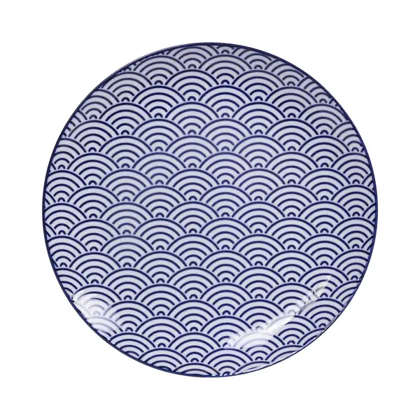 Dinerbord - Nippon Blue / Wave (golven) - Tokyo Design Studio thumbnail
