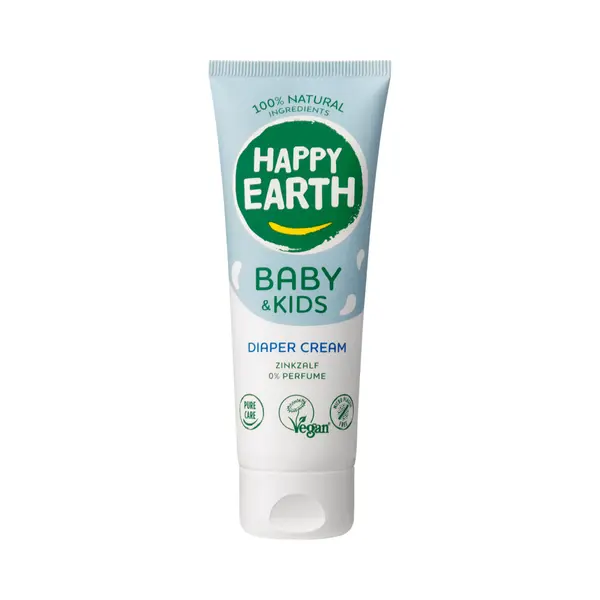 Happy Earth Baby&Kids 100% Natuurlijk Diaper Cream 75 Ml thumbnail