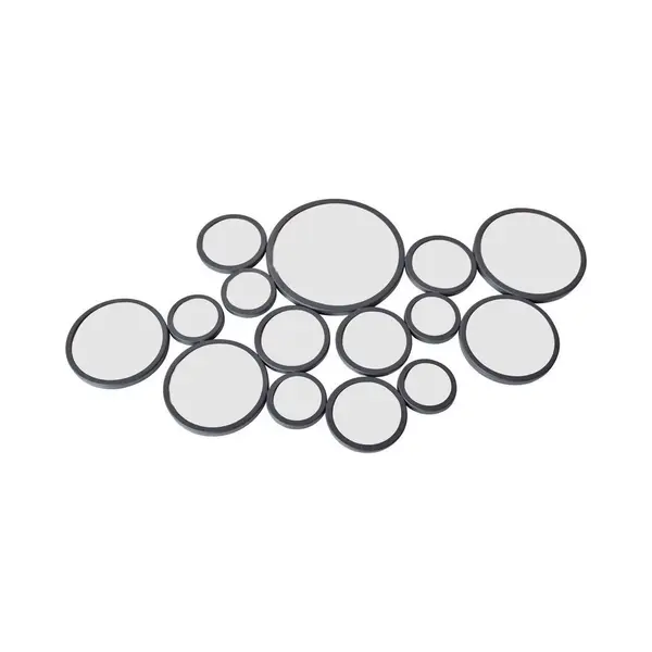 LOFT42 - Bubbles - Spiegel - Multi - Rond - 115x62 - Zwart - Metaal thumbnail
