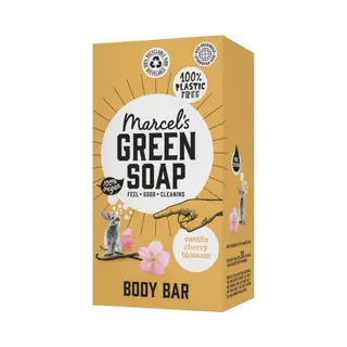 Marcel s Green Soap Marcel's Green Soap Shower Bar Vanilla & Cherry Blossom