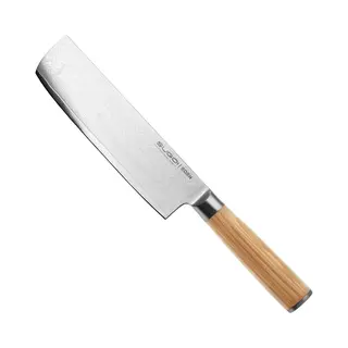 Eden Quality Products Eden Sugoi Olive 2090-116 Nakiri 17cm, Japanisches Gemüsemesser, Griff Aus Olivenholz, Messer Für Gemüse Und Kräuter