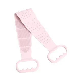 Rubberen Rug Scrubber - Lichaam Scrubbed - Handdoek - Douche - Bad - Roze