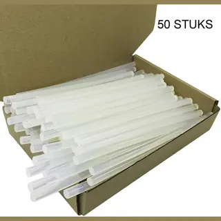 GeJe Lijmpatronen / Lijmsticks / Lijm Patronen / Lijmpistool - 11 Mm X 260 Mm - 50 Stuks