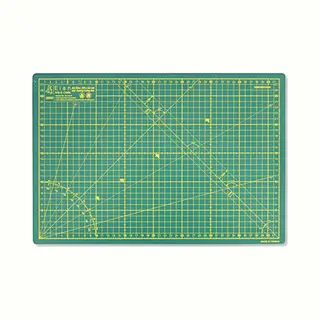 Elan Snijmat A3 Groen, 5-laagse Zelfherstellende Snijmat A3, Knutselmat, Snijmat 30x44 Cm, Self Healing Cutting Mat A3, Snijmat A3 Zelfherstellende,