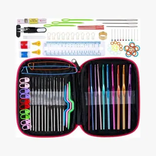 100 Delige Haaknaalden Set - Haakset - Hobby Set - Haken Voor Beginner Haken Voor Gevorderen.