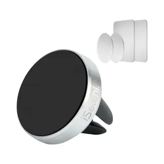 ISetchi Telefoonhouder Auto - Magnetisch - 4 Sterke Magneten - Zwart (2 Stuks)