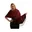 Warm Red Burgundy Black Bourgogne Rouge Foulard Noir Paisley
