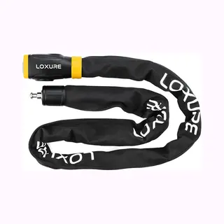 Loxure Fietsslot Met Alarm - Anti-Diefstal Alarmsysteem Voor Fiets - Kettingslot - 120 Decibel - Waterdicht - Incl. Batterij