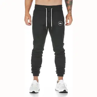 Mw® Trainingsbroek Heren - Joggingbroek - Squat Proof - Zwart M