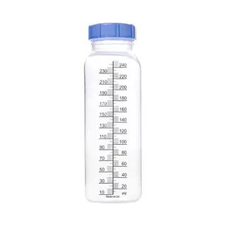 10x Materni Home Moedermelkflessen 240 Ml Met Dop Tbv Borstvoeding