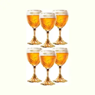 Grimbergen Bierglazen - 33cl - Set Van 6 Stuks