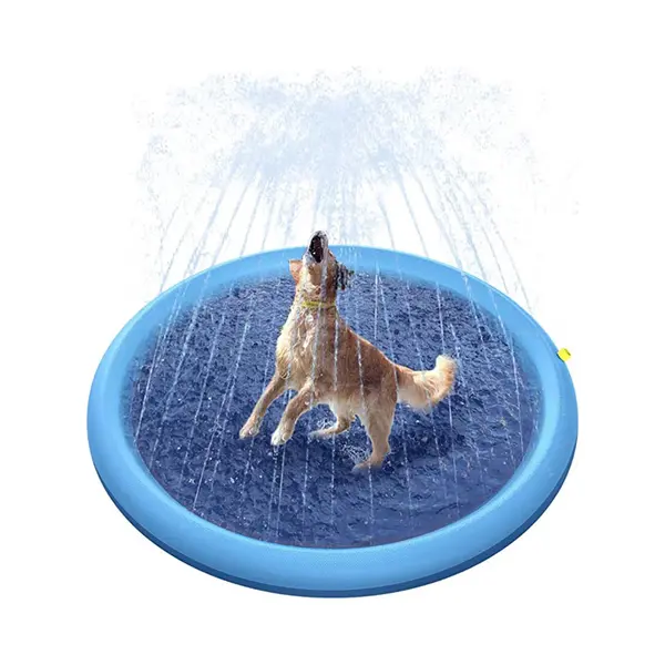 Dogs&Co Watersproeier 150cm- Speelmat - Sproeimat Voor Honden thumbnail