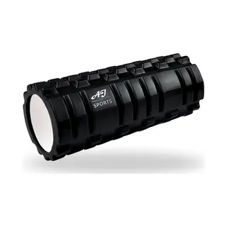 Aj-Sports Foam Roller - Massage Roller - Fitness Roller - Foamroller - Foamrollers - Foam - Fitness - Yoga - Zwart