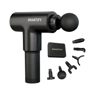 Smartify® Massage Gun - Professioneel Massage Pistool - Draadloos Met 6 Opzetstukken - Krachtige Spierontspanning